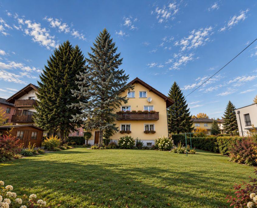 Stilbau Immobilien - Außenansicht Bestandsgebäude Stilbau Immobilien